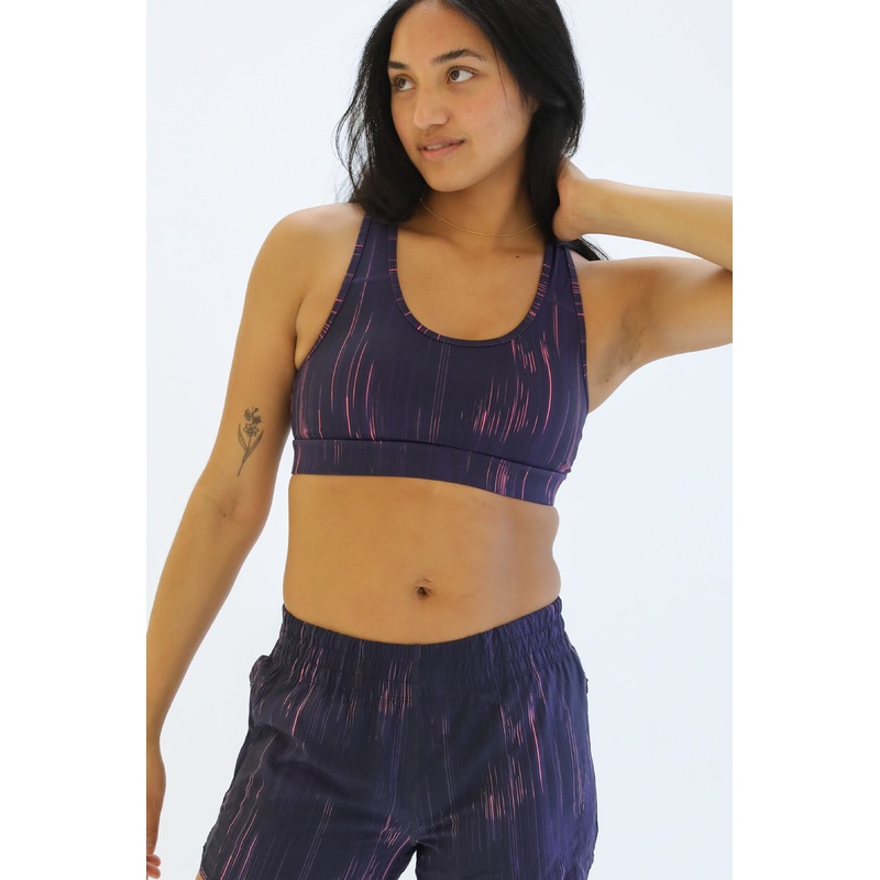 Lux Sarah Sports Bra – Midnight Tech