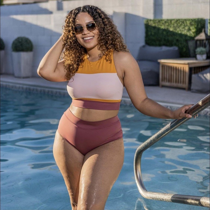 Mesa Cropkini – Gold / Blush / Marsala – FINAL SALE