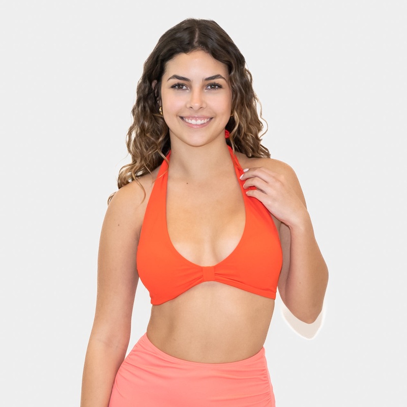 Naomi Bikini Top – Poppy – FINAL SALE