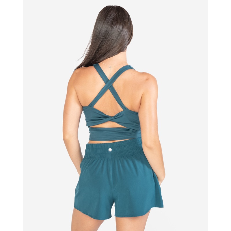 Skin Twist Back Crop – Pacific