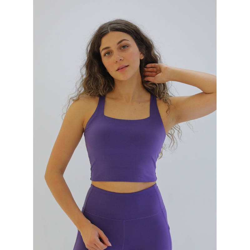 Skin Twist Back Crop – Supernova
