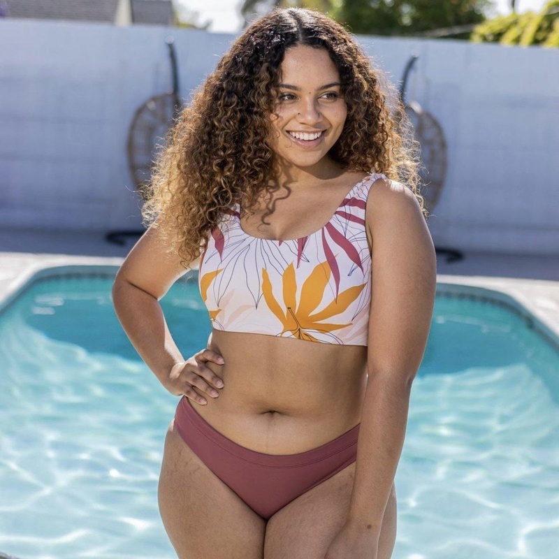 Sun City Bikini Bottoms – Marsala – XL & XXL ONLY – FINAL SALE