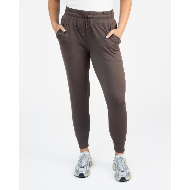 Weekend Joggers – Espresso – FINAL SALE