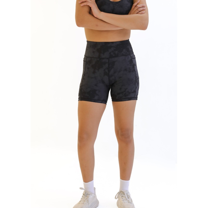 Lux Baseline Shorts (Multi-Lengths) – Onyx Tie Dye