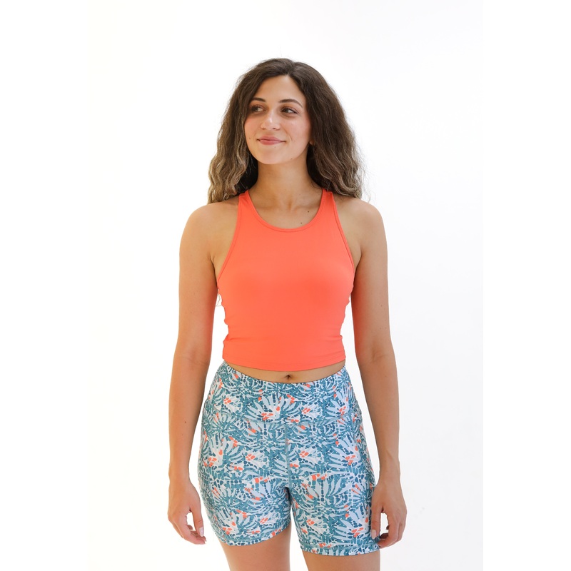 Malibu Crop Top  – Tangerine