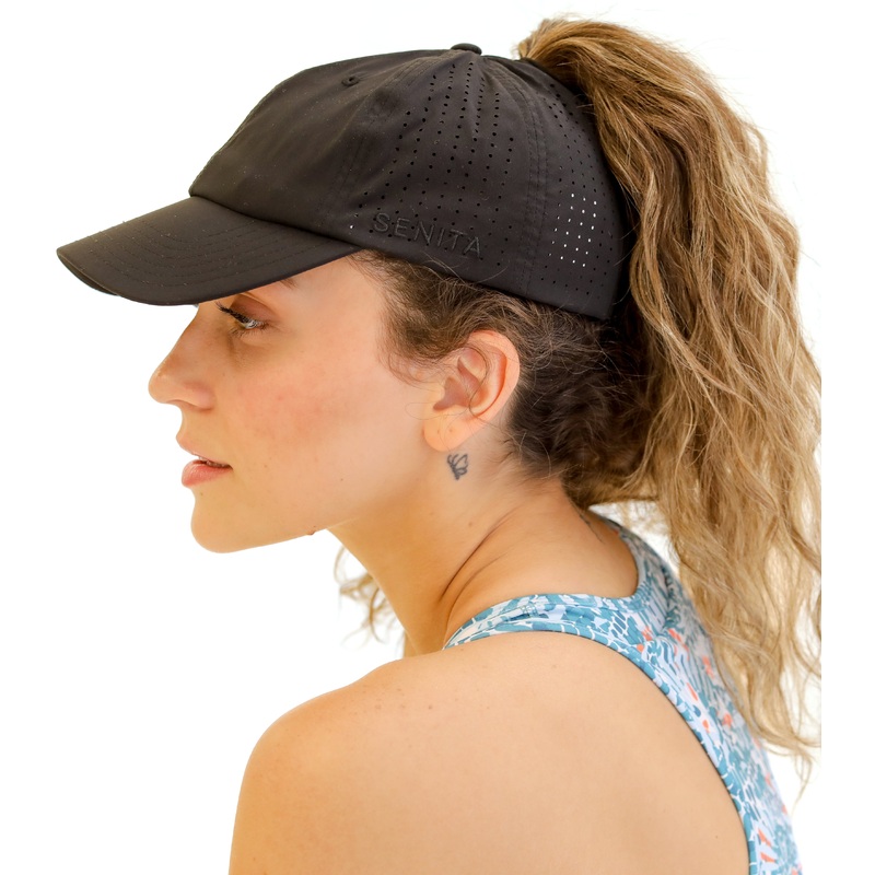 PonyUp Running Hat – Black