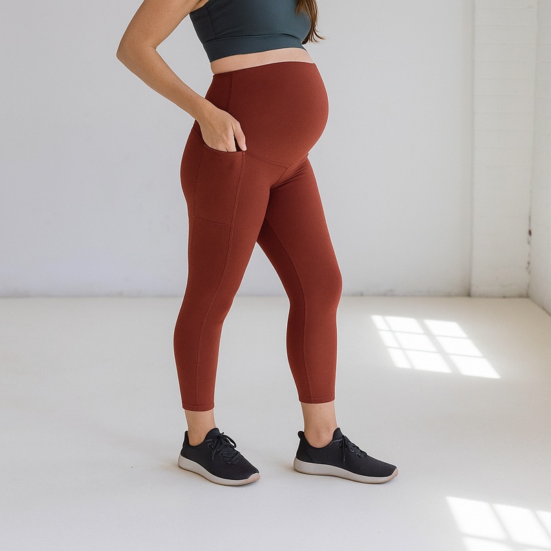 Skin Maternity Pants – Bronze – FINAL SALE
