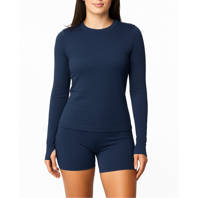 Tempo Long Sleeve – Navy