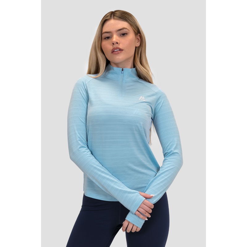 Women’s Draft 1/4 Zip – Baby Blue