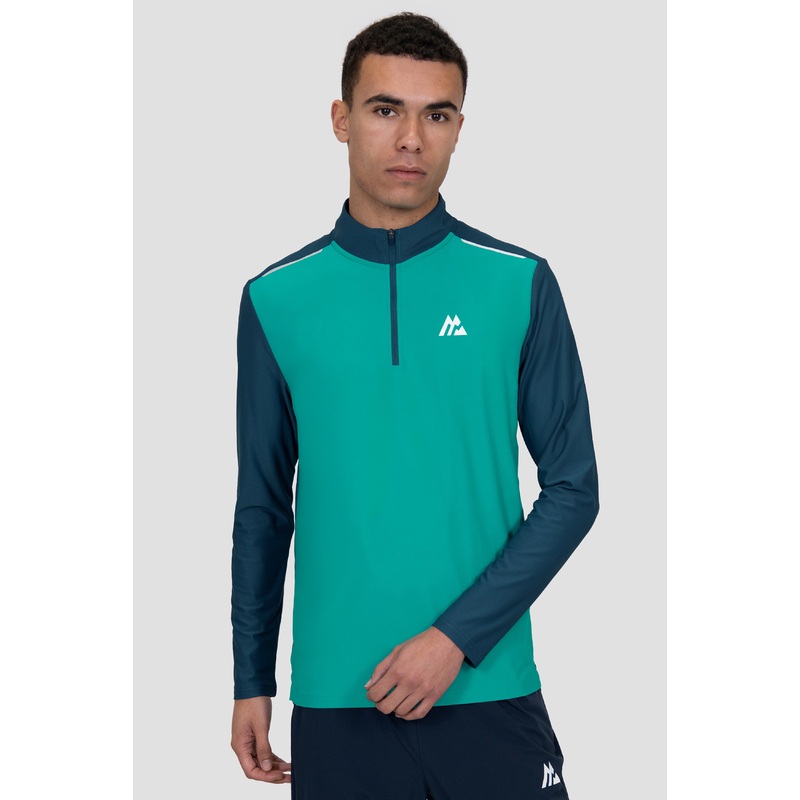 Charge 2.0 1/4 Zip – Aruba/Abyssal