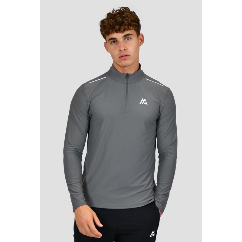 Charge 2.0 1/4 Zip – Cement Grey