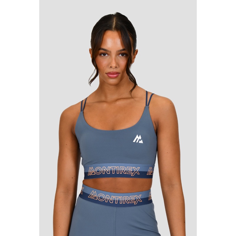 Icon Contrast Bra – Greyed Indigo/Province/Agency