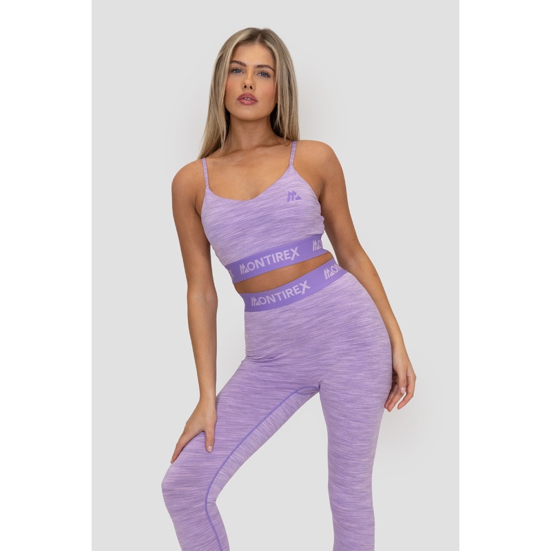 Icon Lite Bra – Lilac Multi