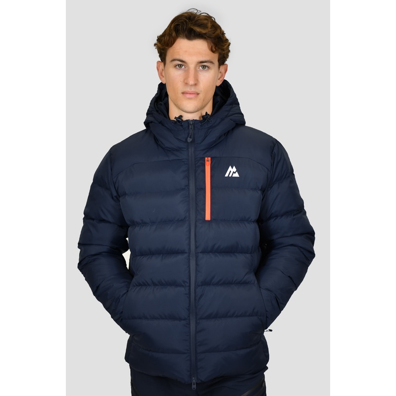Polar Down Jacket – Midnight Blue/Fiery Orange