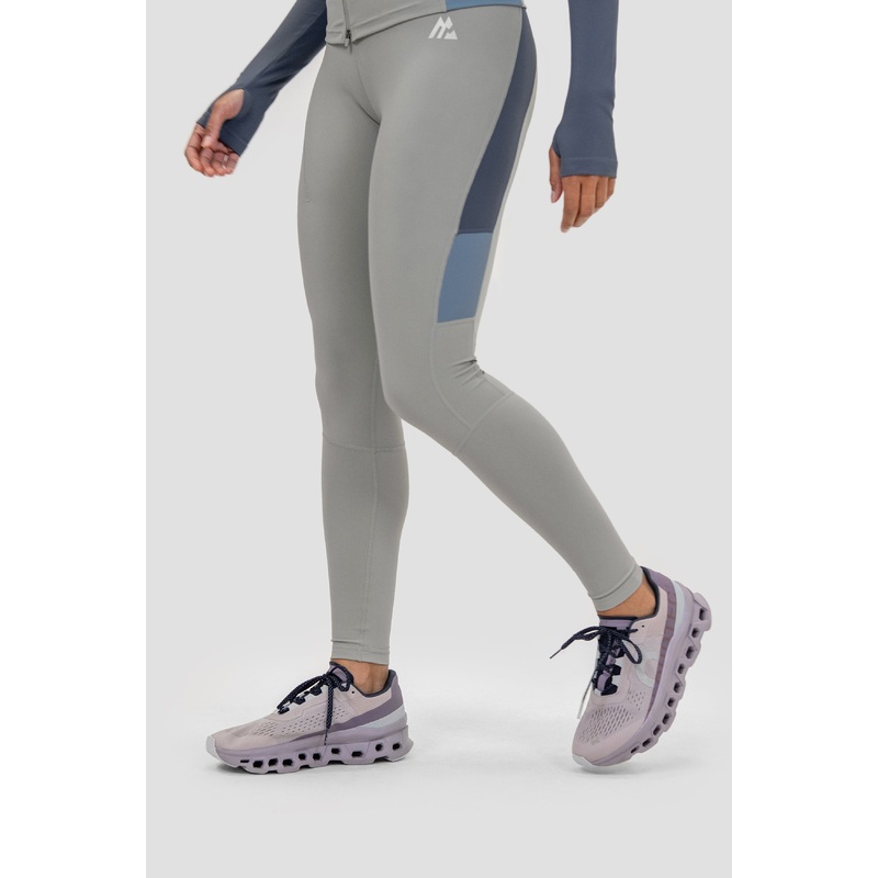 Power Panelled Legging – Basalt/Greyed Indigo/Province