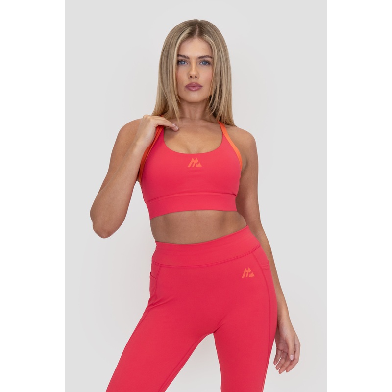 Stride Sports Bra – Strawberry Soda/Montipora/Pink Sherbet