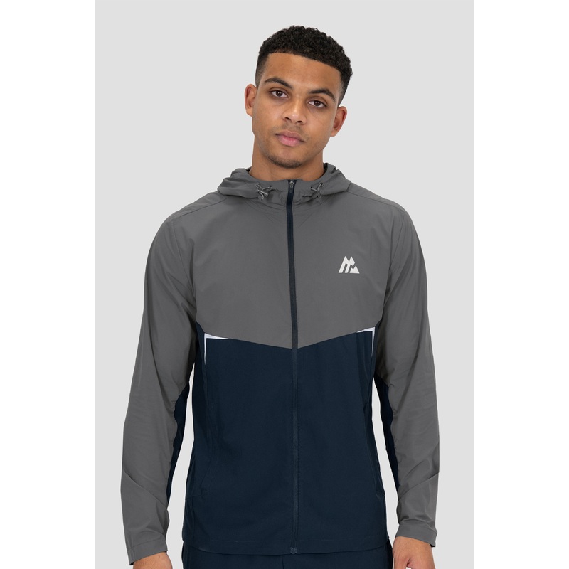 Surge 2.0 Jacket – Cement Grey/Midnight Blue