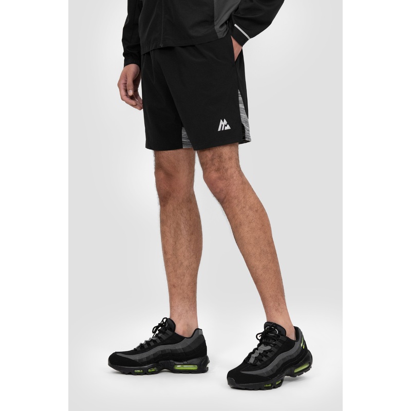 Trail Panel Short – Black/Grey/White