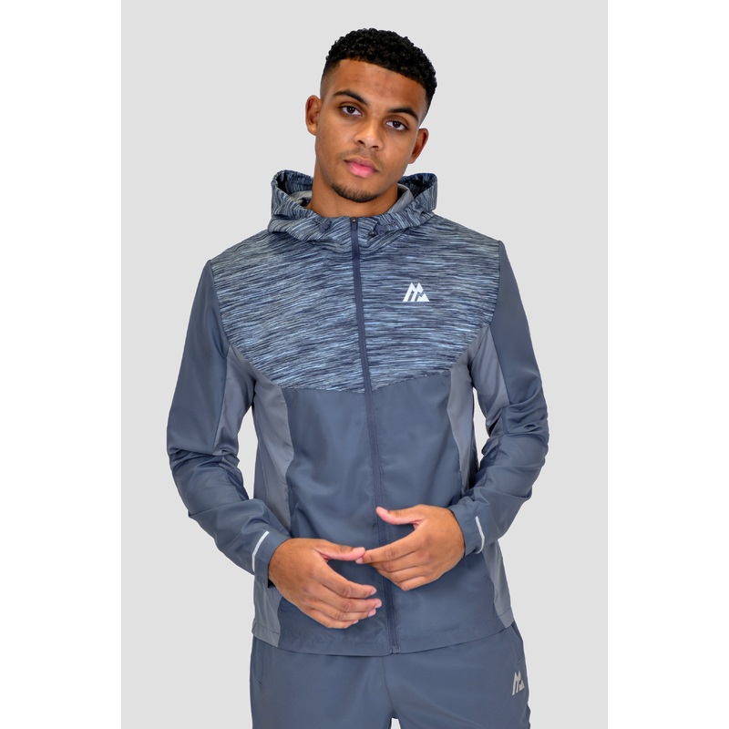 Trail Windbreaker – Indigo Multi