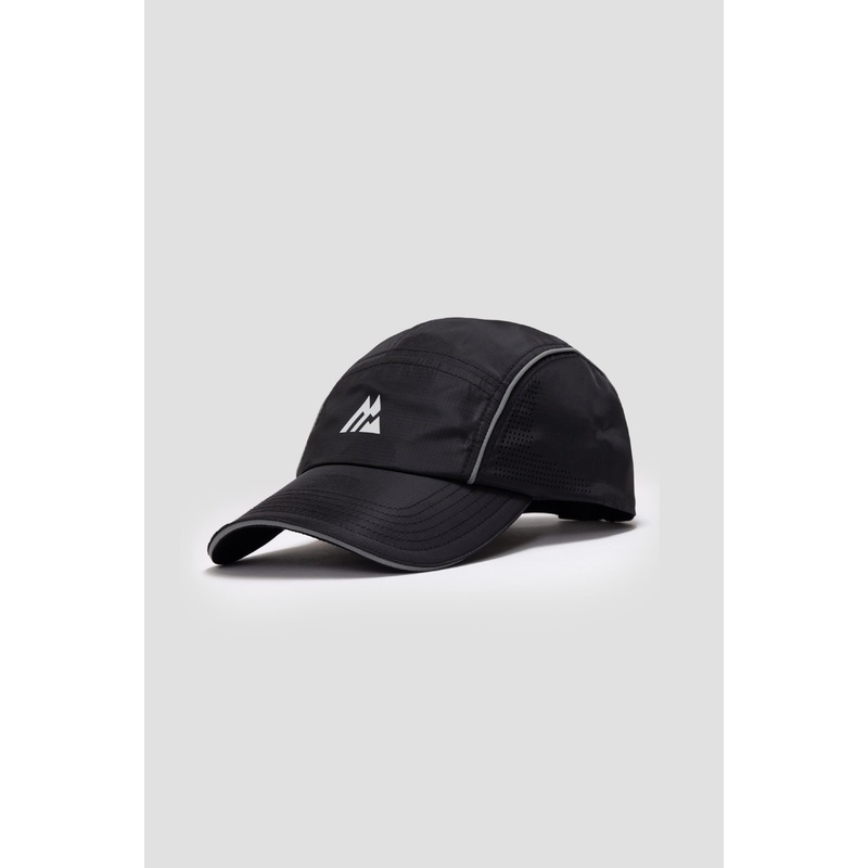 Fly Running Cap – Black/Cement Grey