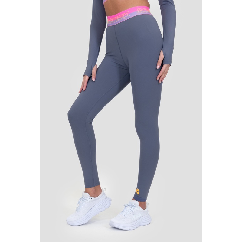 Icon Contrast 2.0 Legging – Greyed Indigo/Fuchsia/Latifolia