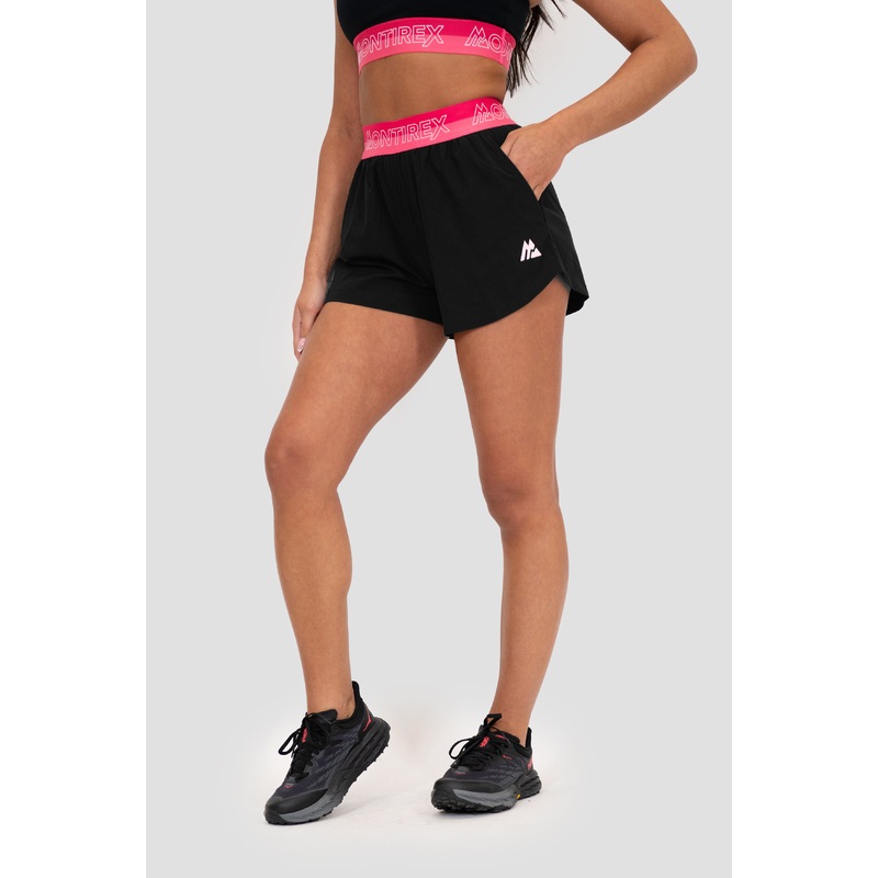 Icon Contrast 2.0 Short – Black/Strawberry Soda/Persian Pink