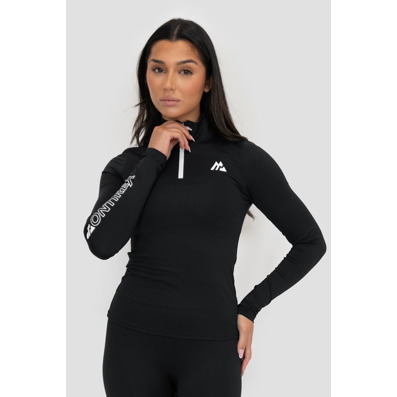 Limit 2.0 1/4 Zip – Black/White
