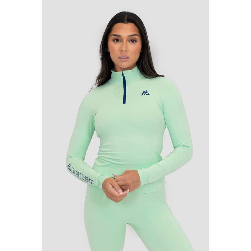 Limit 2.0 1/4 Zip – Sea Foam/Agency