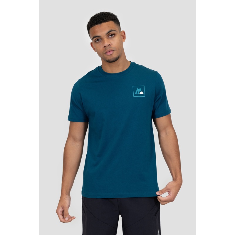 M Box Logo T-Shirt – Abyssal