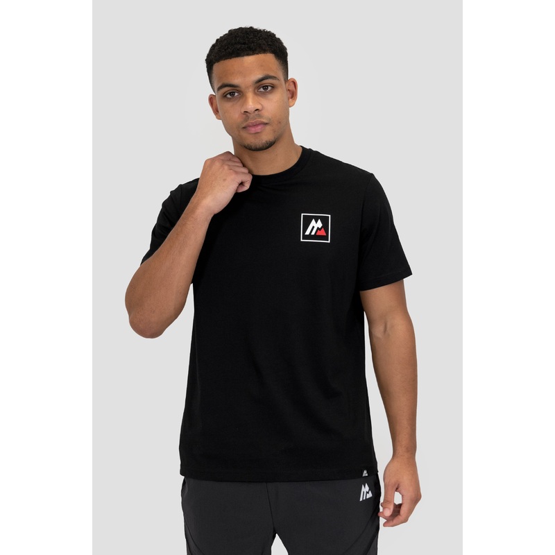 M Box Logo T-Shirt – Black