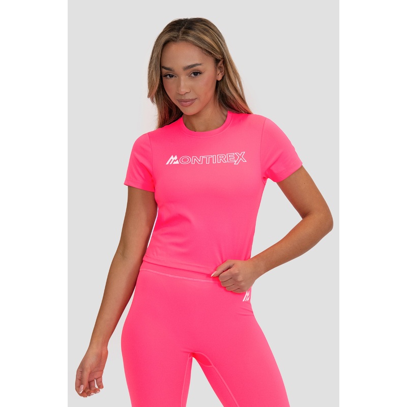Women’s Limit 2.0 T-Shirt – Neon Pink/Silk Pink