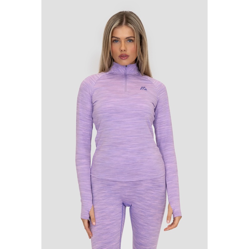 Women’s Trail 1/4 Zip – Lilac Multi