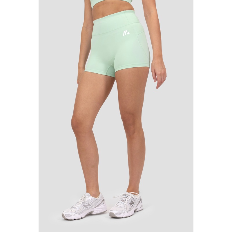 Aura Booty Short – Sea Foam
