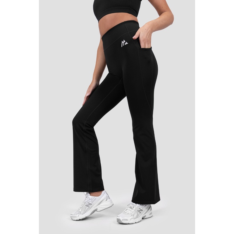 Aura Flared Legging – Black