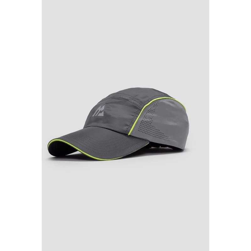Fly Running Cap – Cement Grey/Platinum Grey/OG Neon