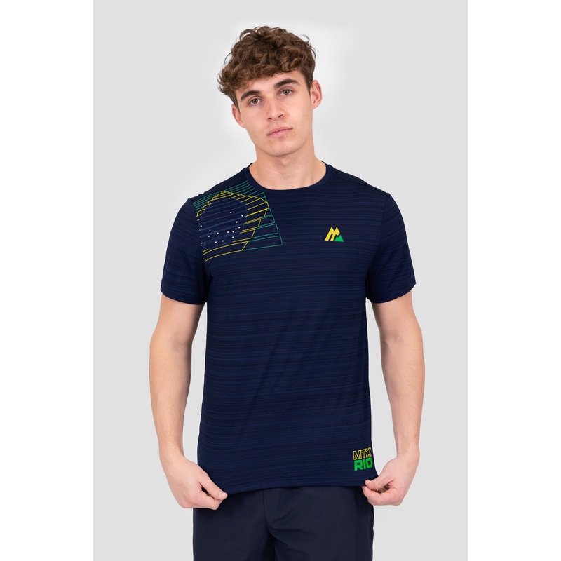 MTX Run City Rio T-Shirt – Midnight Blue
