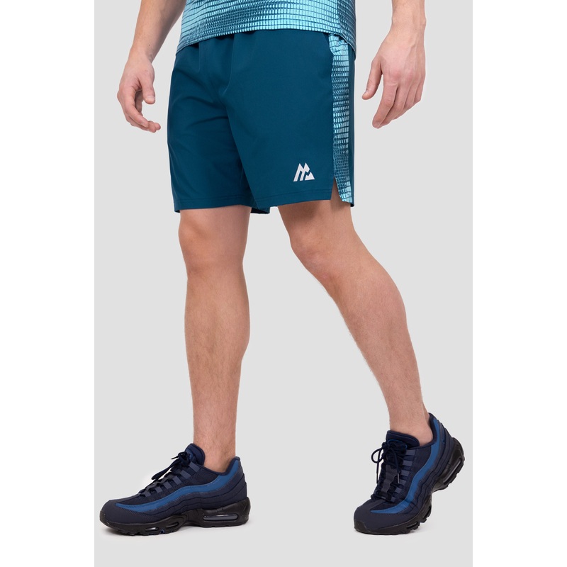 Peak Print Short – Abyssal/Neon Sky