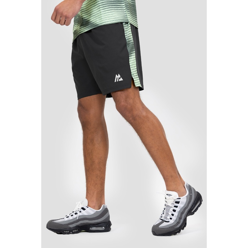 Peak Print Short – Slate Grey/Sea Foam