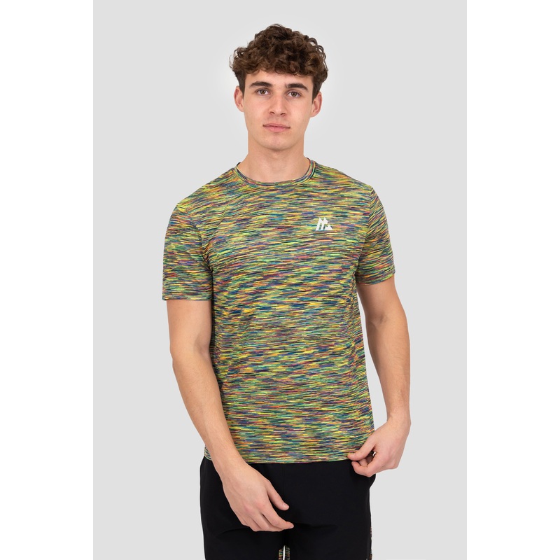Trail T-Shirt – Blue/Pink/Yellow