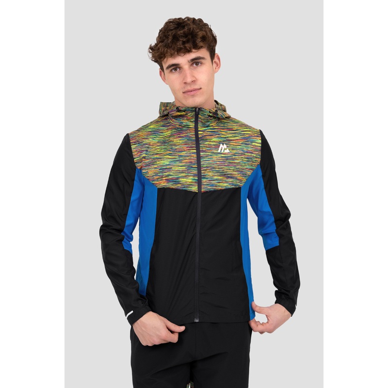 Trail Windbreaker – Blue/Pink/Yellow