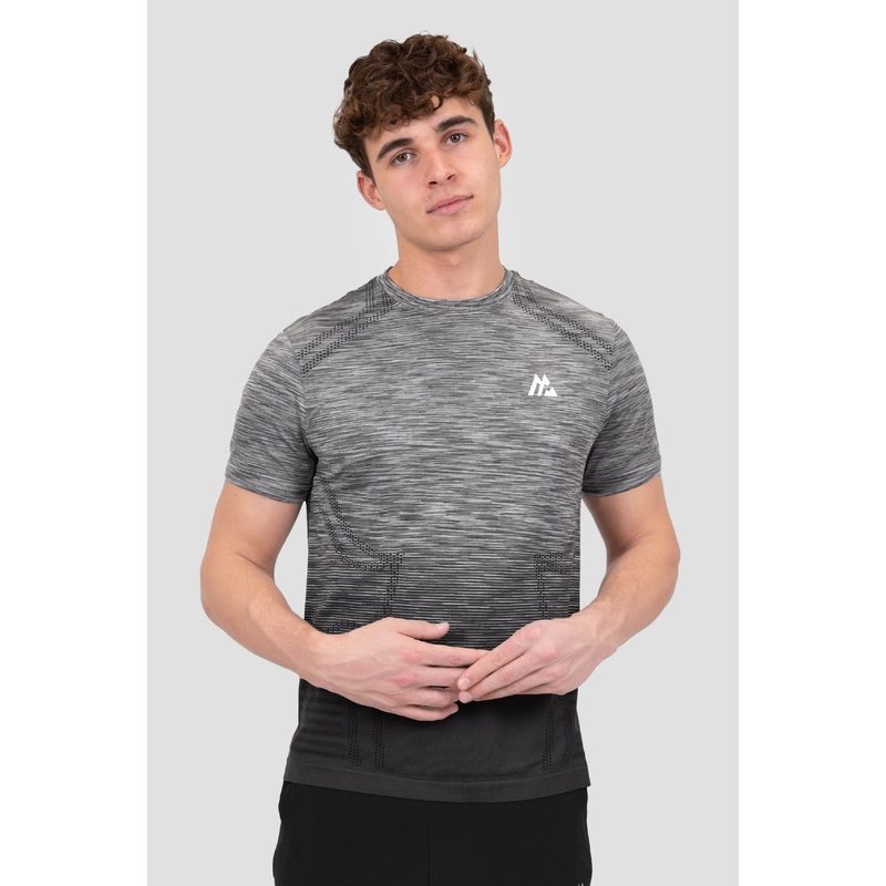 Vector Seamless T-Shirt – Grey/Black