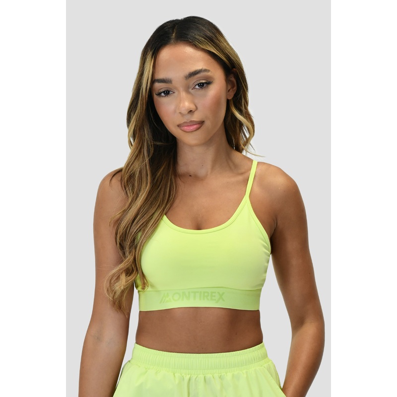 Icon Strappy Bra – Citrus