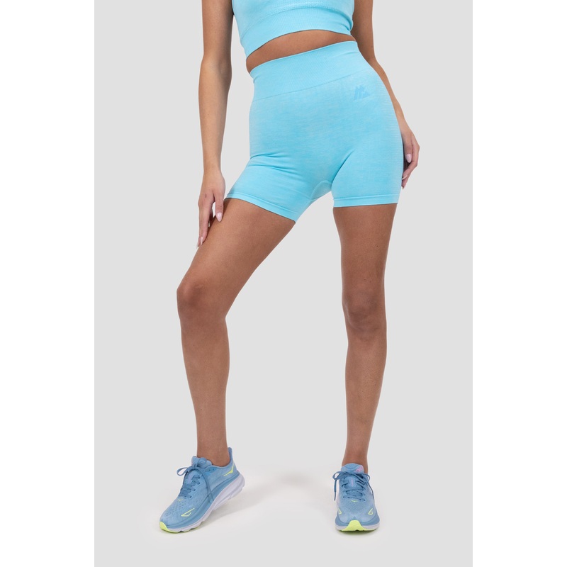 Power Seamless Booty Short – Summer Sky