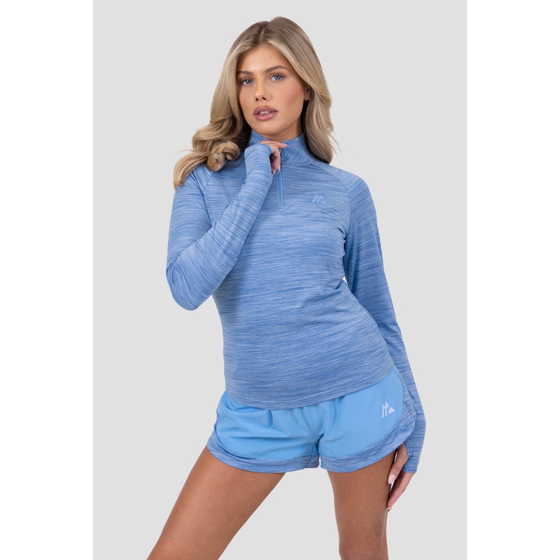 Women’s Trail 1/4 Zip – Blue Multi