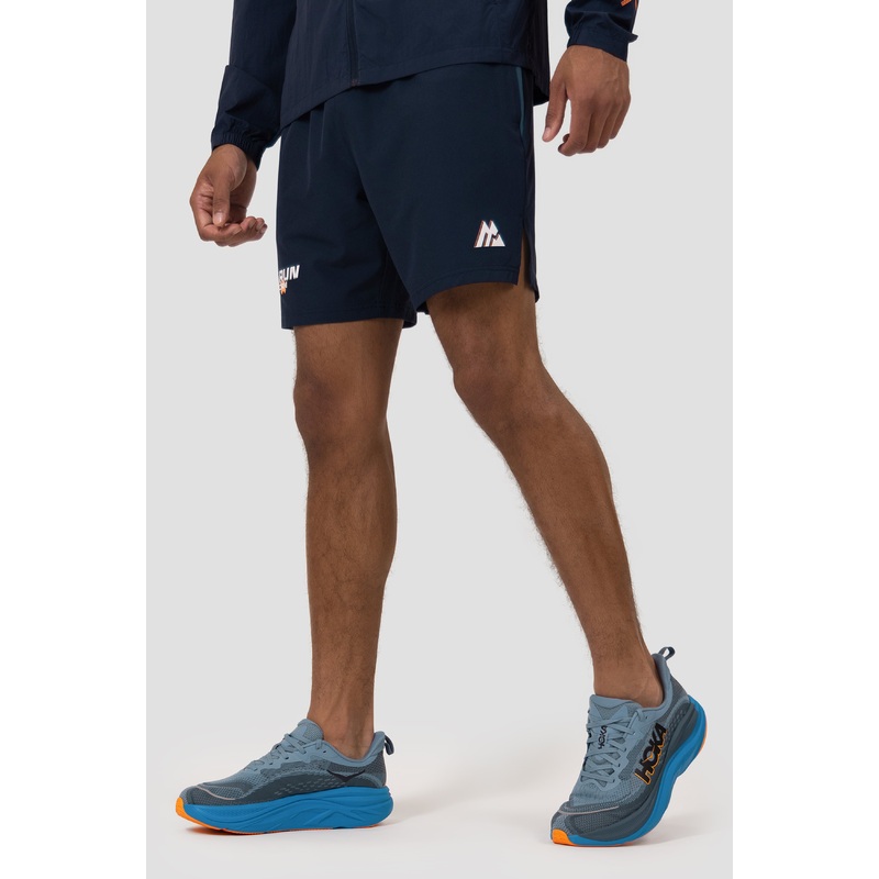MTX Run City Amsterdam Short – Midnight Blue/Naval/Fiery Orange