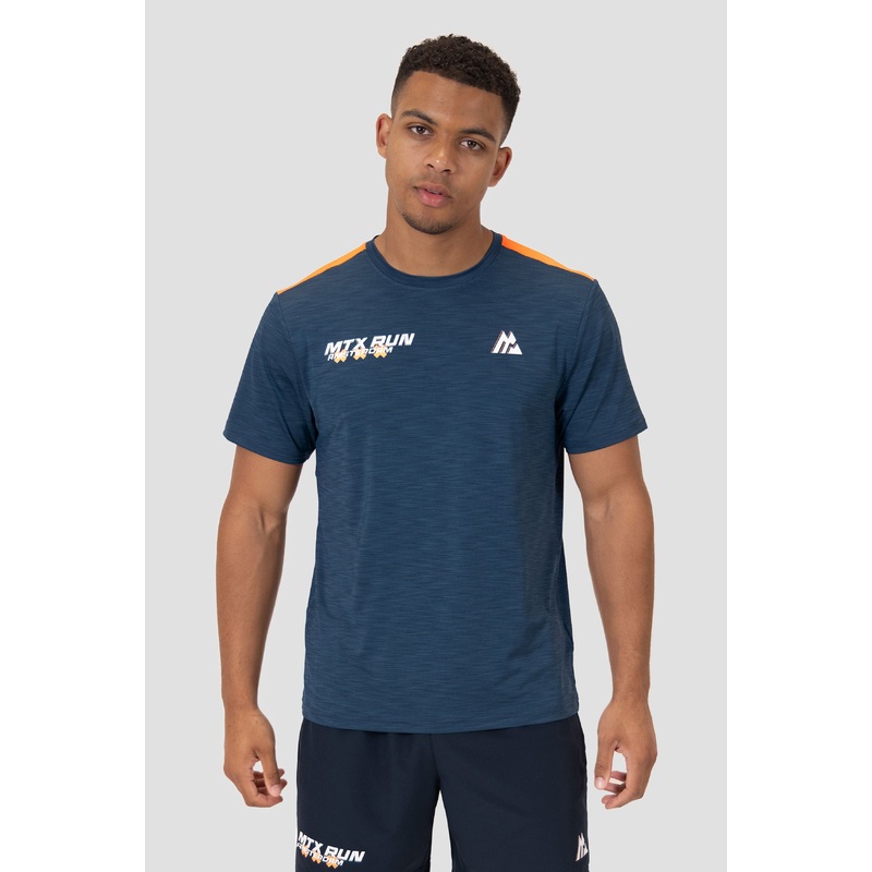 MTX Run City Amsterdam T-Shirt – Naval/Fiery Orange
