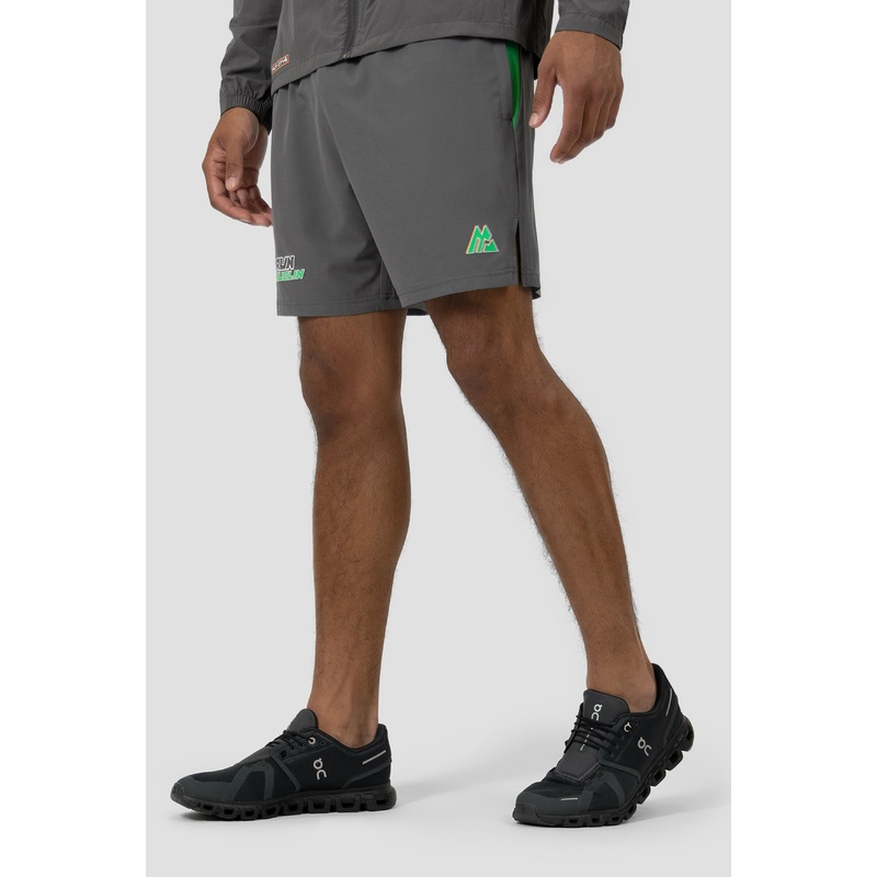 MTX Run City Dublin Short – Cement Grey/Black/Jada Green