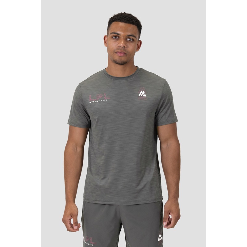 MTX Run LPL T-Shirt – Cement Grey