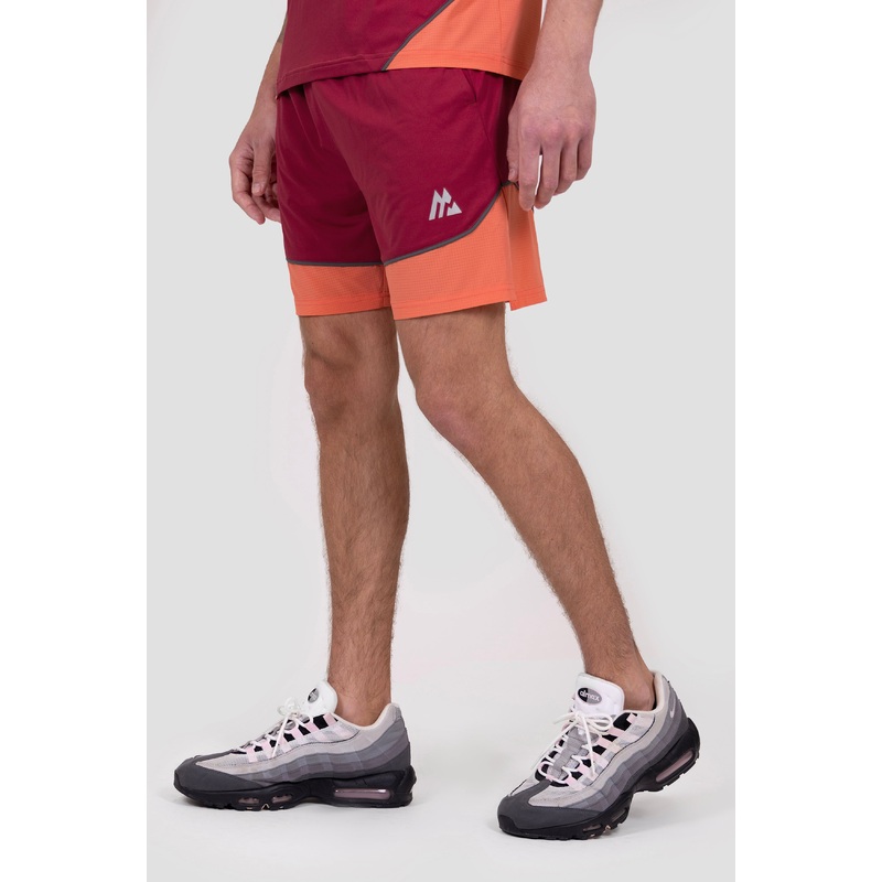 Sierra Short – Spiced Cherry/Coral/Cement Grey