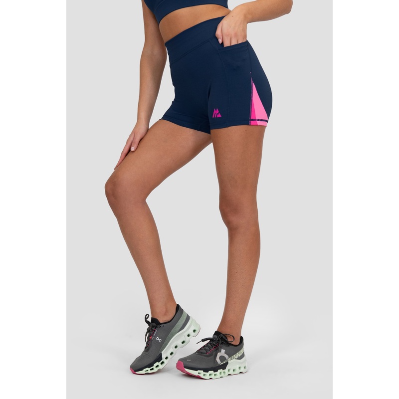 Stride Booty Short – Agency/Fuchsia/Magenta